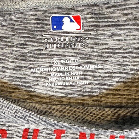 Washington Nationals MLB Genuine Merchandise Shirt Grey‎ - Men’s XL - Athletic - Picture 3 of 6